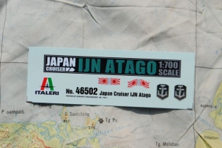 Italeri 46502 IJN ATAGO Japanese Navy Cruiser